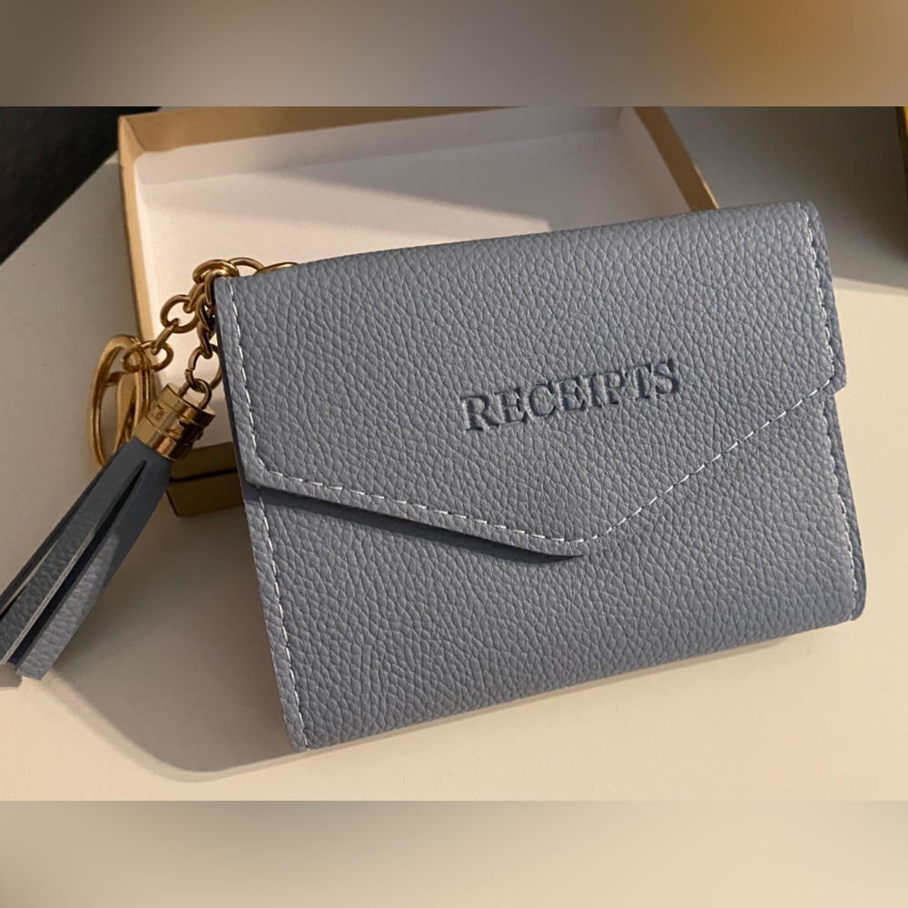 Brand new wallet in vegan leather